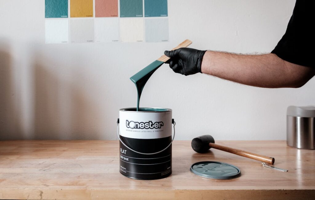 choose the right paint finish for busy rooms