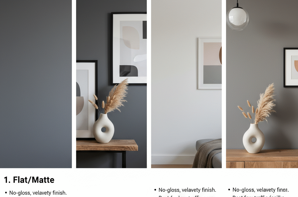 Choosing the Right Sheen: A Guide to Interior Paint Finishes