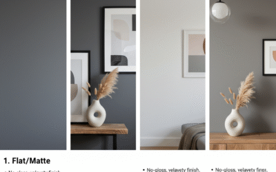 Choosing the Right Sheen: A Guide to Interior Paint Finishes