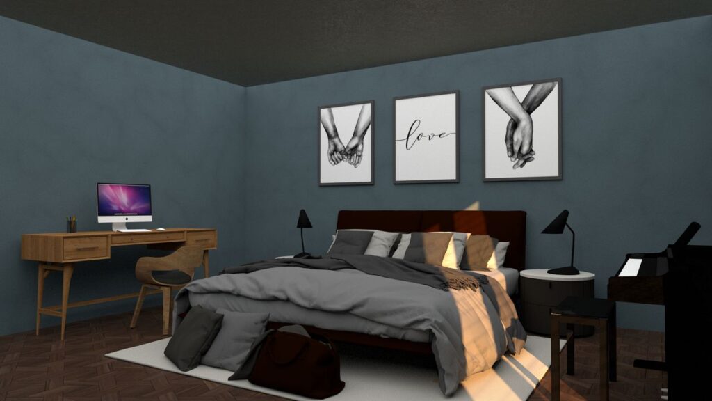 bedroom painting inspo
